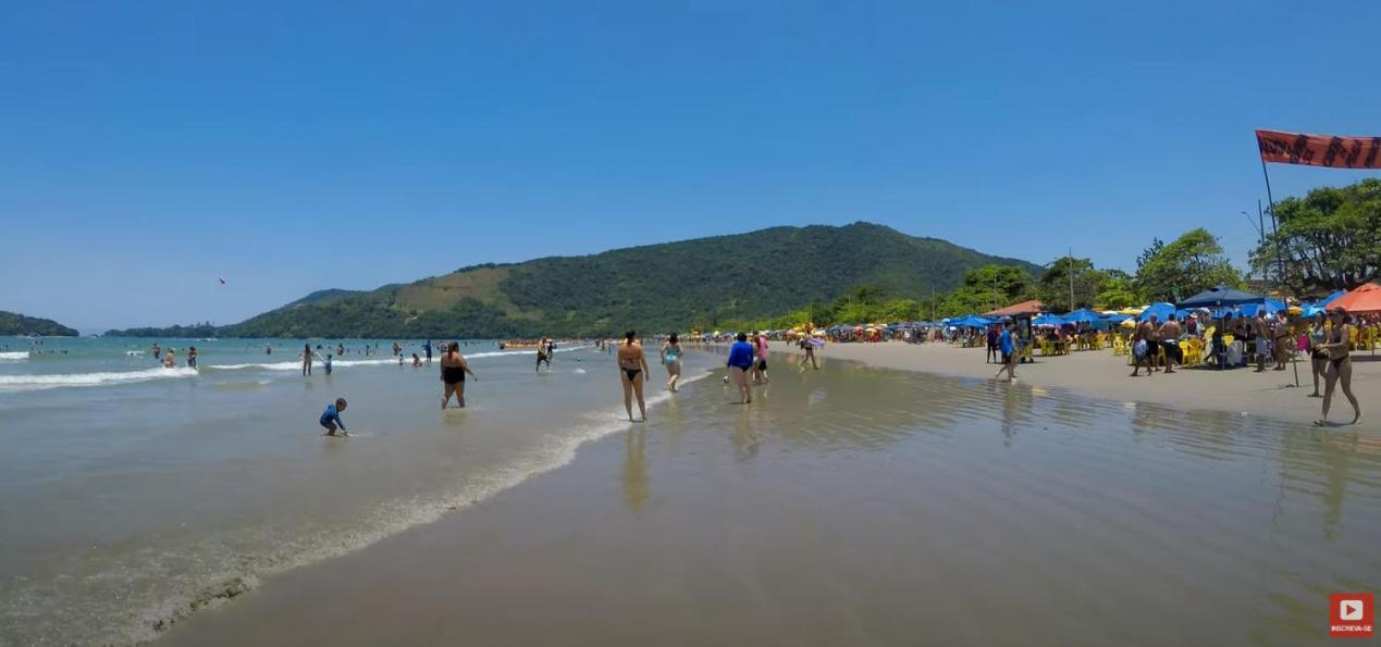 Linda Casa Para Familia, Muito Proxima Da Praia Em Ubatuba!!! Eksteriør bilde
